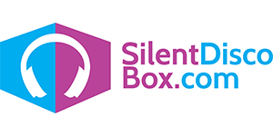 logo silent disco box